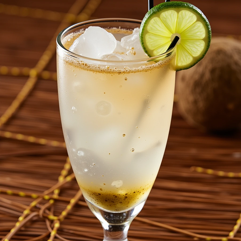 Gin Swizzle
