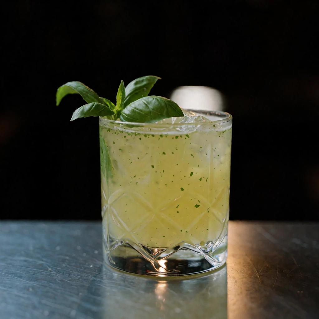 Gin Basil Smash